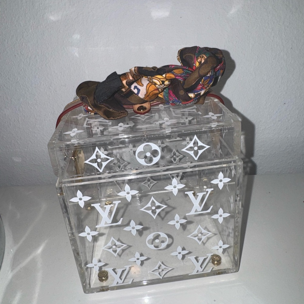 Louis Vuitton Transparent Box scarf not included